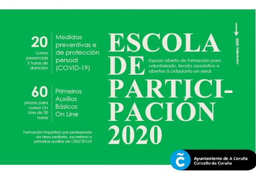 O Concello pon en marcha a Escola de Participación 2020